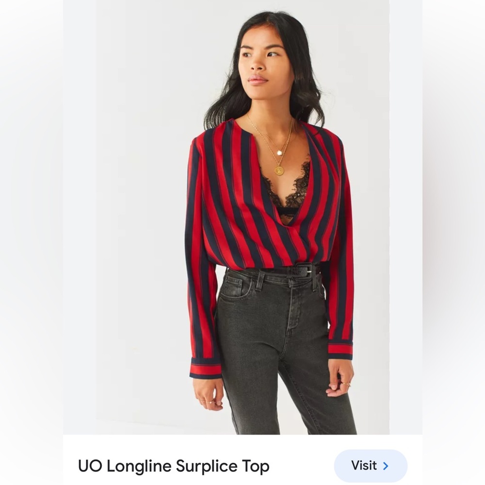 Long Sleeve Blouse by Urban Outfitters (Never worn, tags still in place)